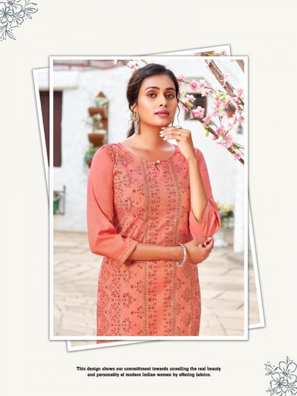 Hinaya Tiara 10 Rayon Fancy Wear Designer Kurti Collection